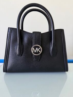 Michael Kors Small Faux Leather Satchel Bag